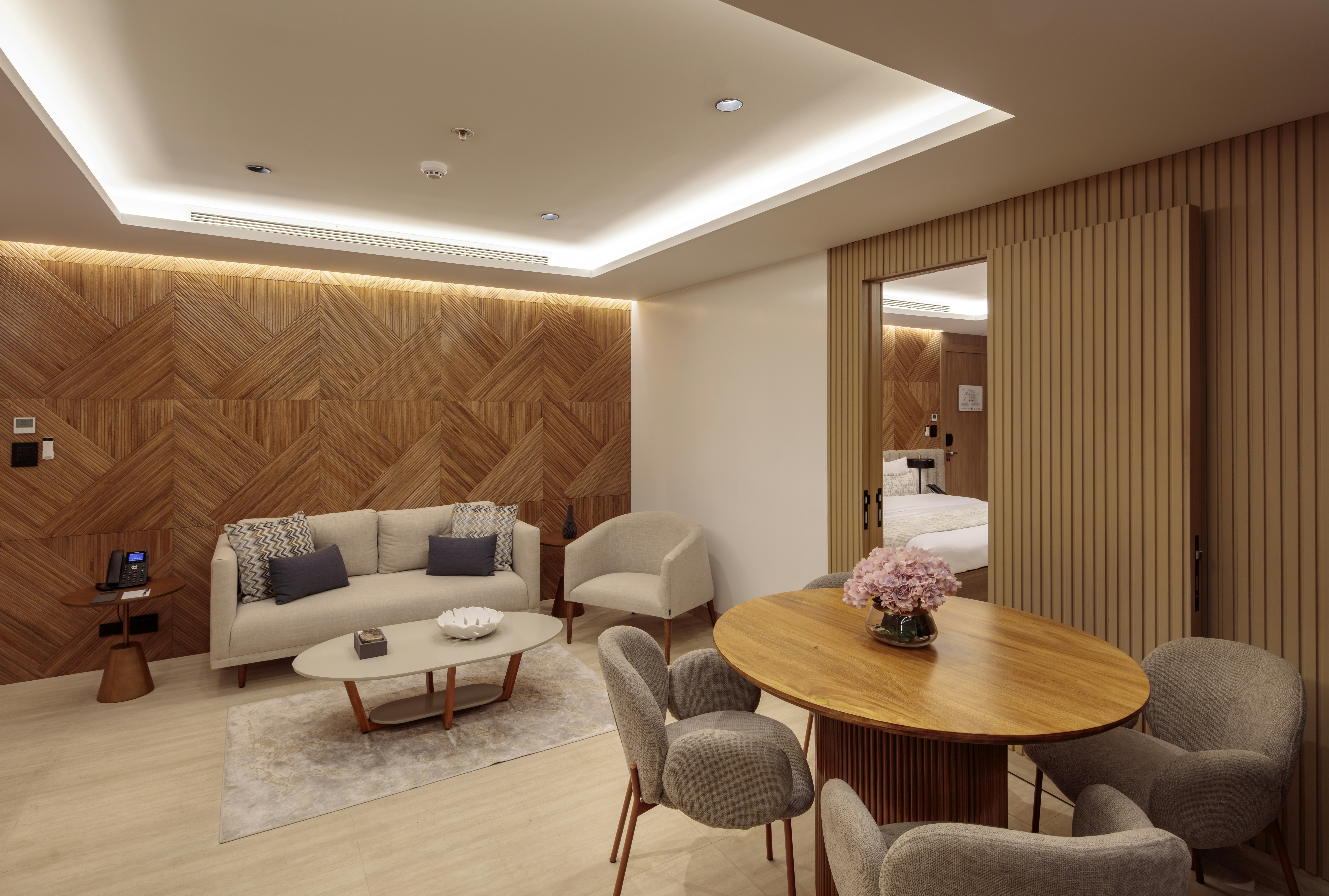 Owners Suite - Living & Dining Area