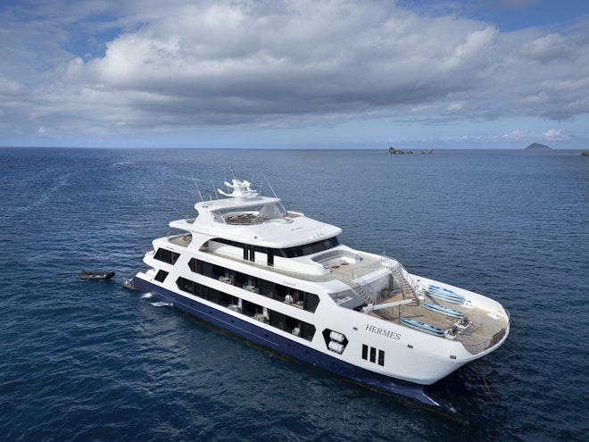 Panoramic Hermes Galapagos Mega Catamaran