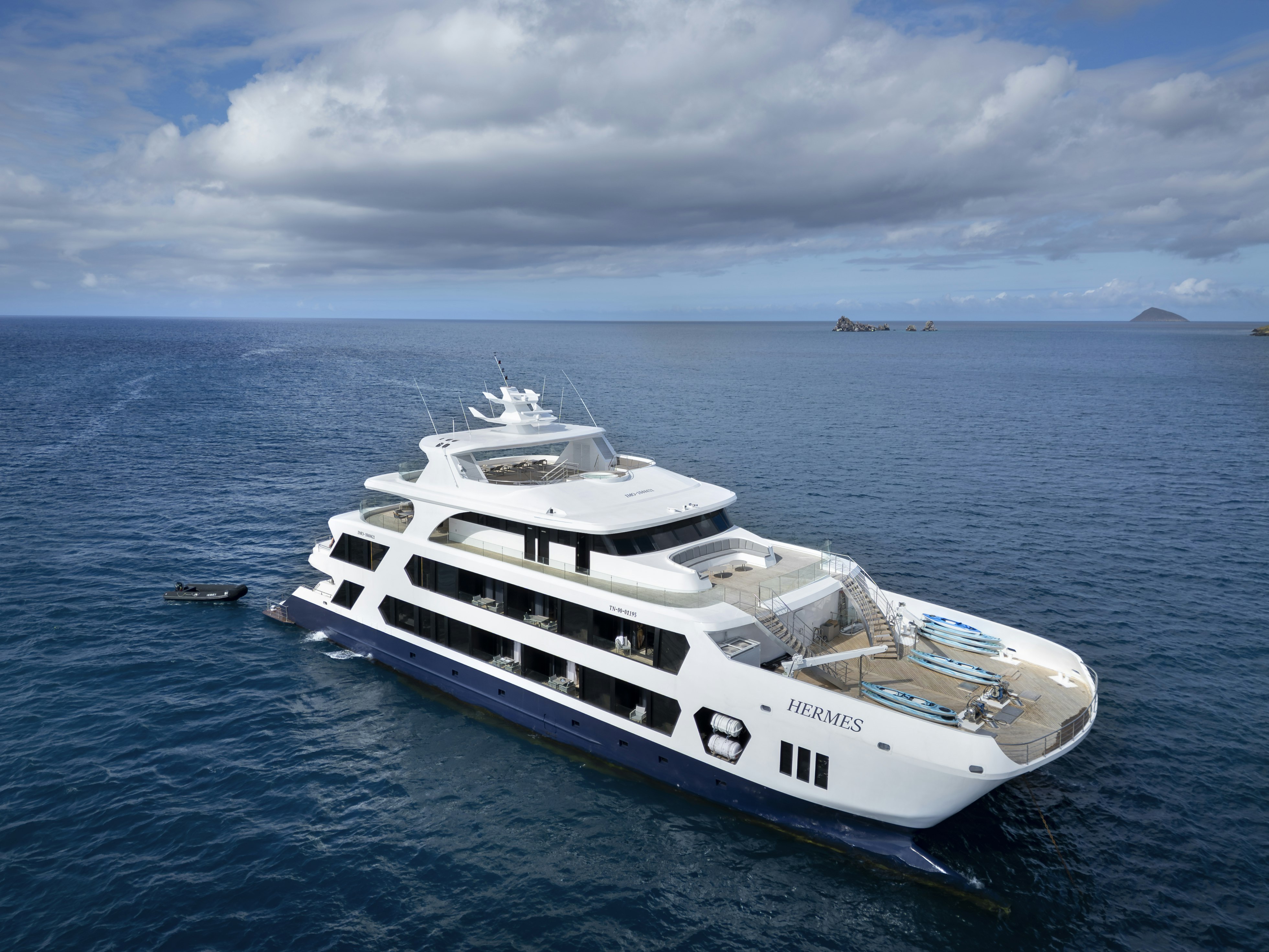 Panoramic Hermes Galapagos Mega Catamaran