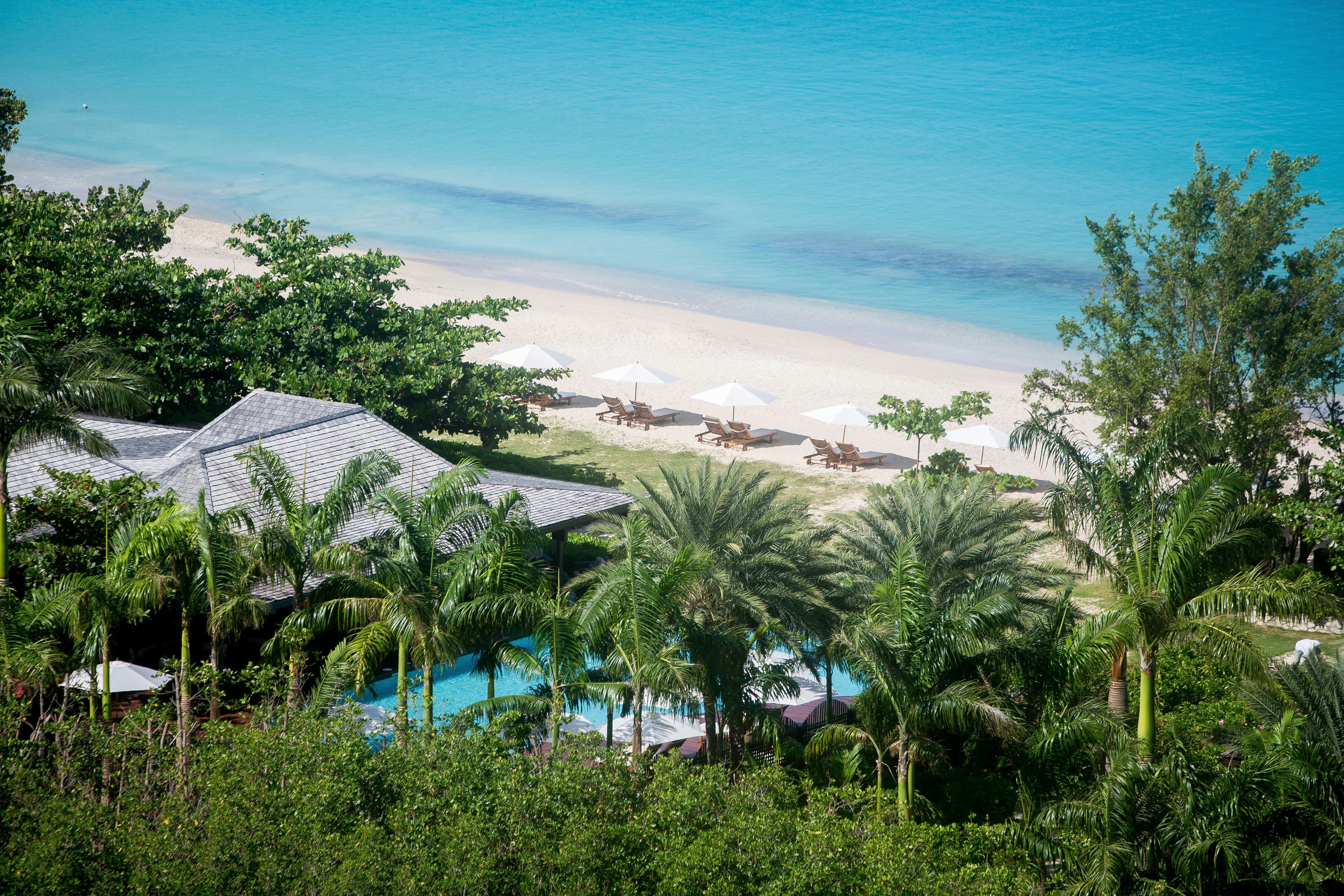 Pool View From Hillside Pool Suite