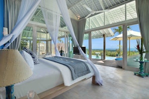 One Bedroom Ocean View Pool Villa - Santorini