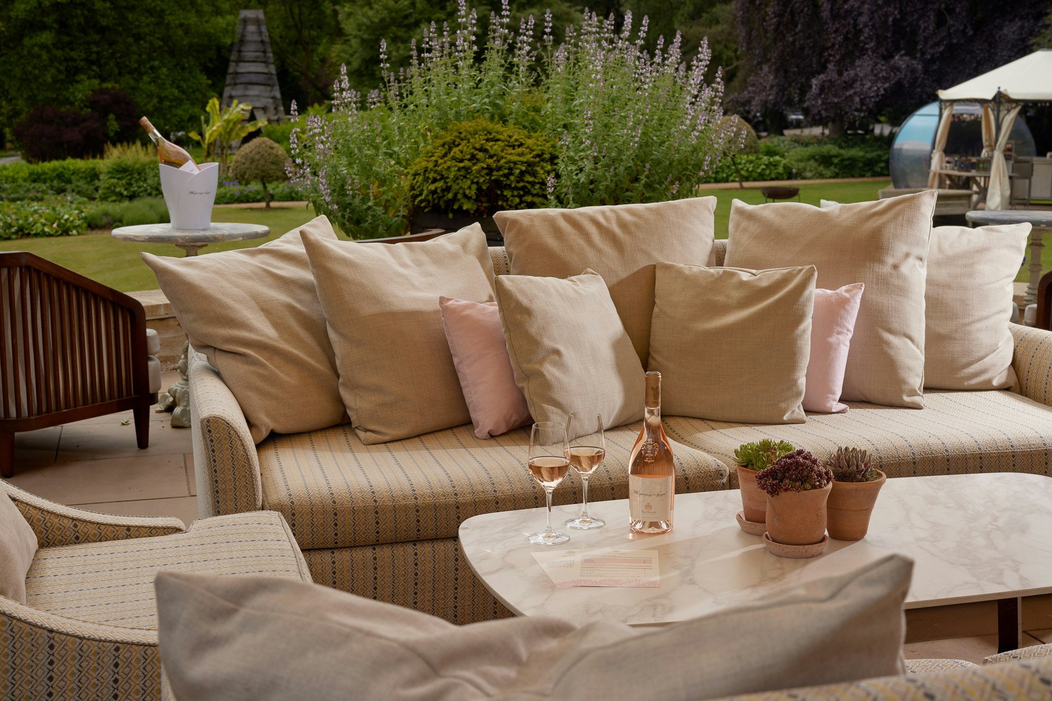 Terrace in partnership with Whispering Angel