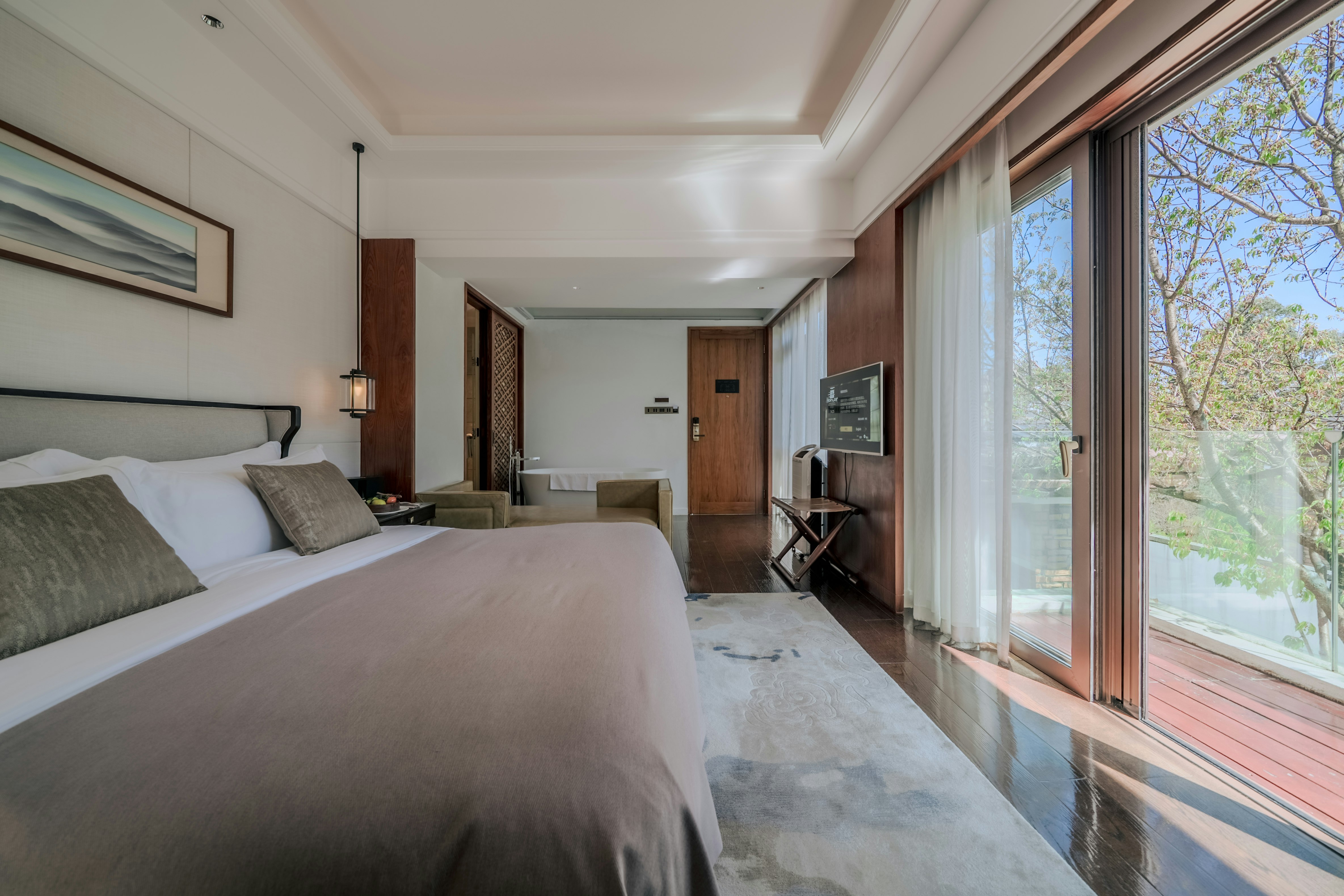 Sky View Room with Terrace - Bedroom