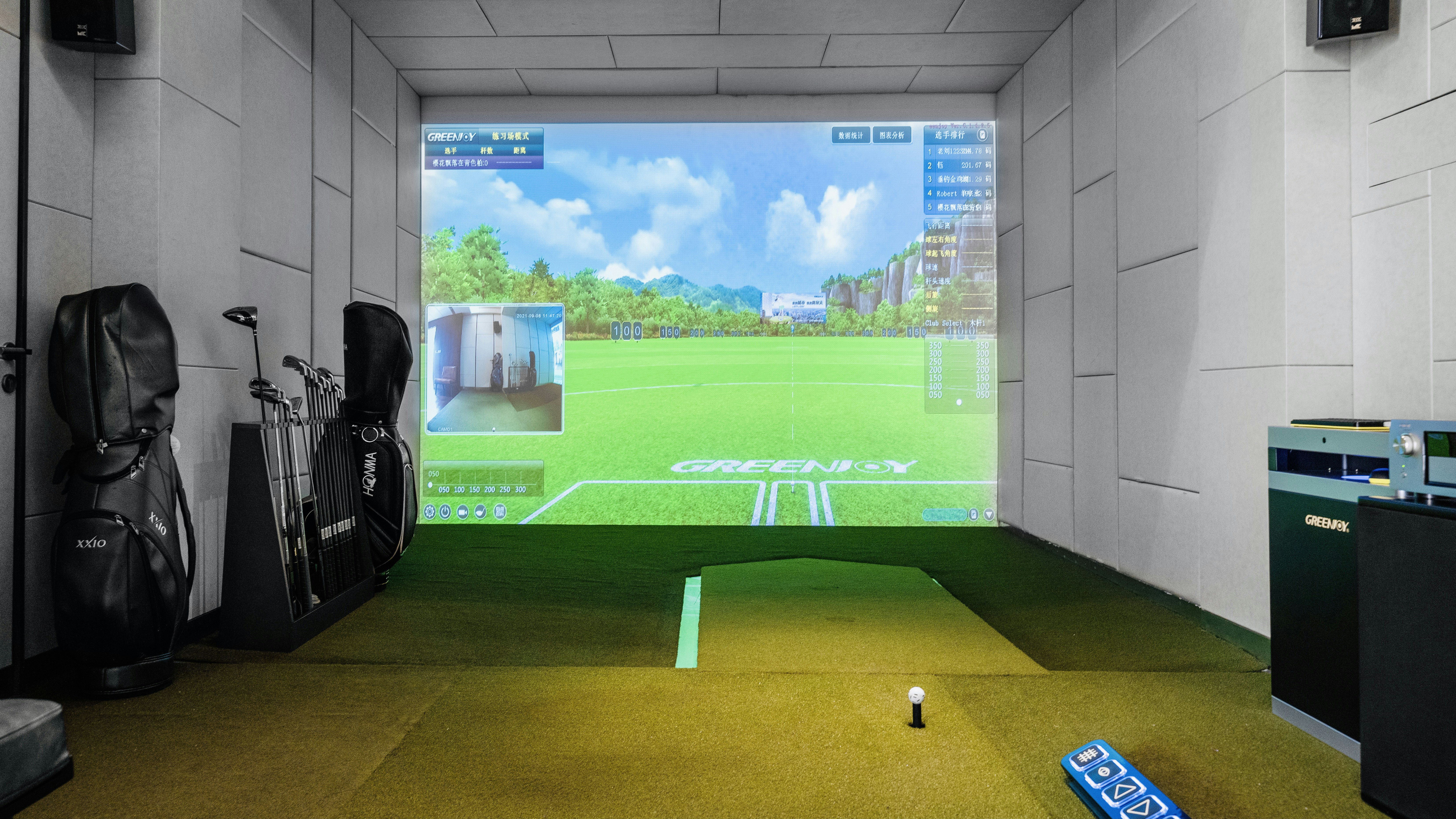 Simulation Golf Room