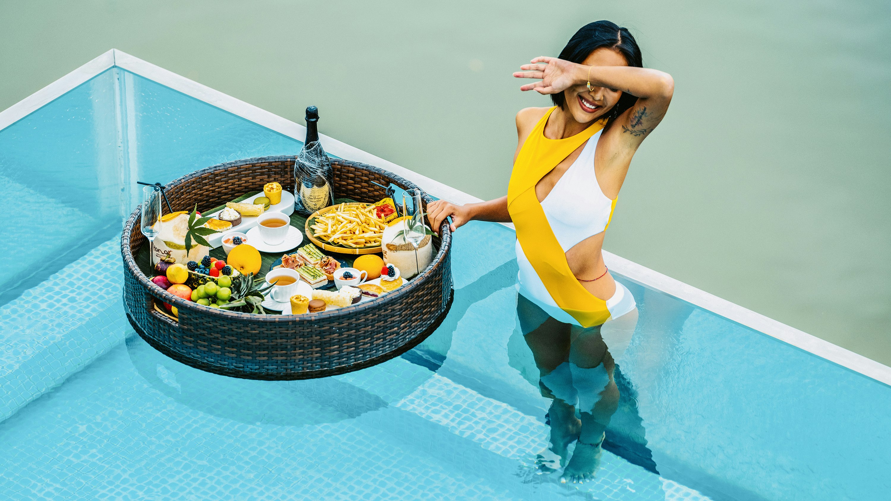 Floating Afternoon Tea