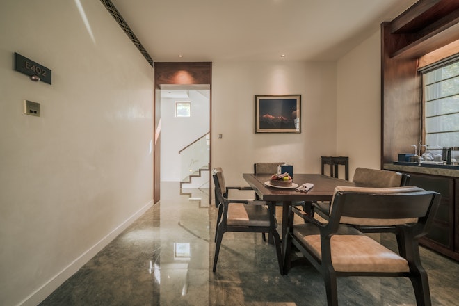 Two Bedroom Lake View Villa - Dining Area