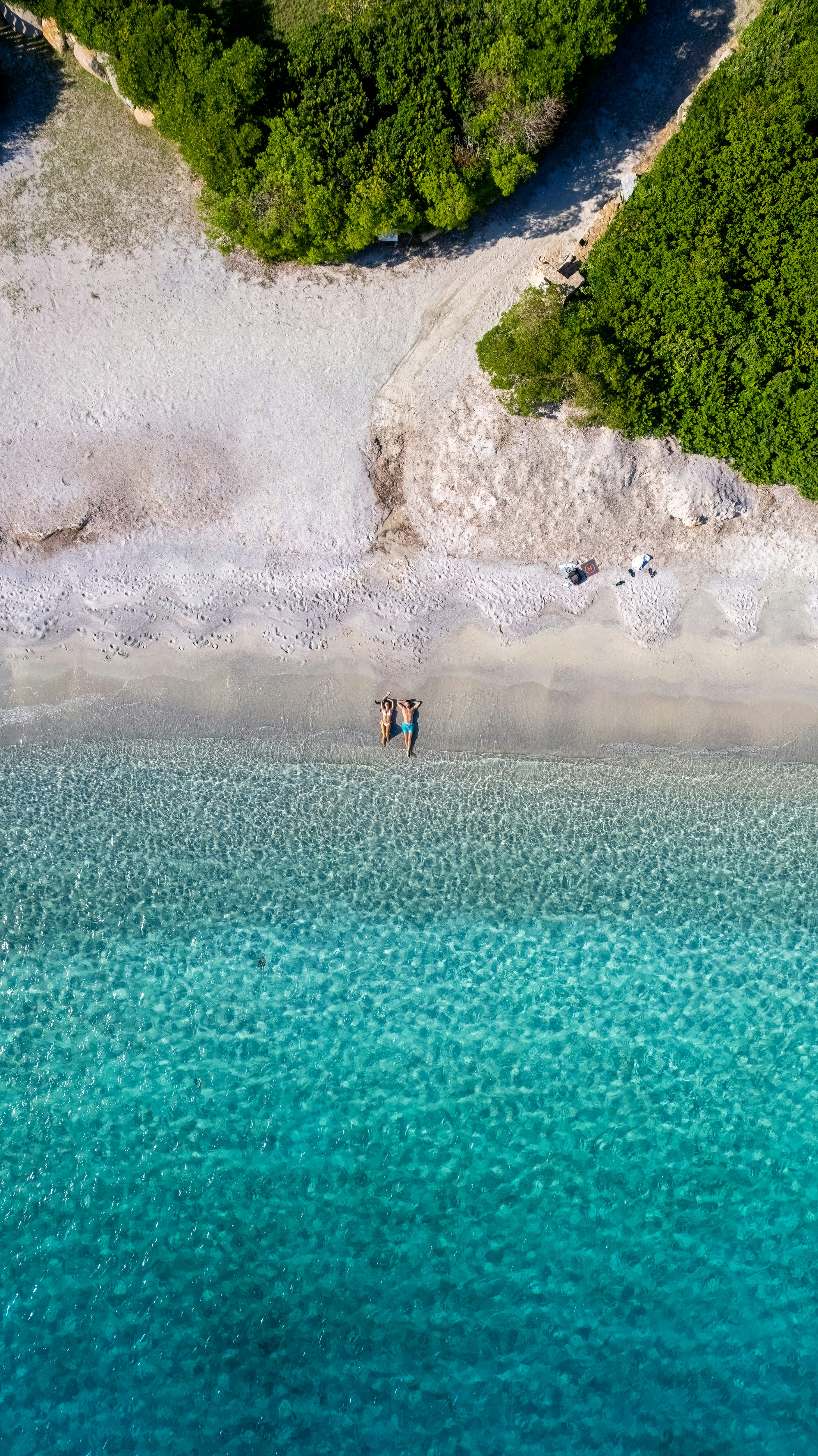 Private Beach - Aerial