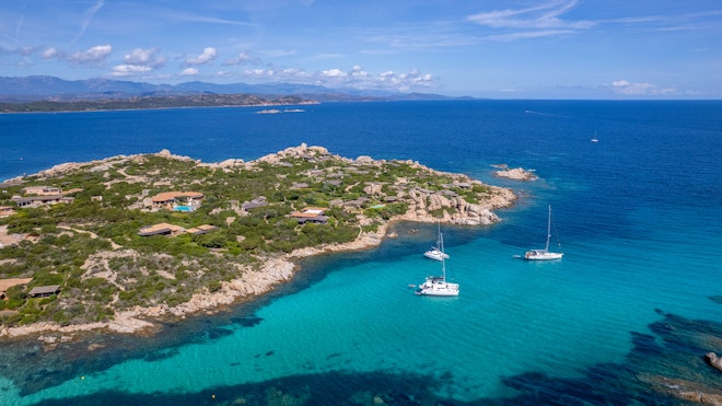 Cavallo Island - Aerial