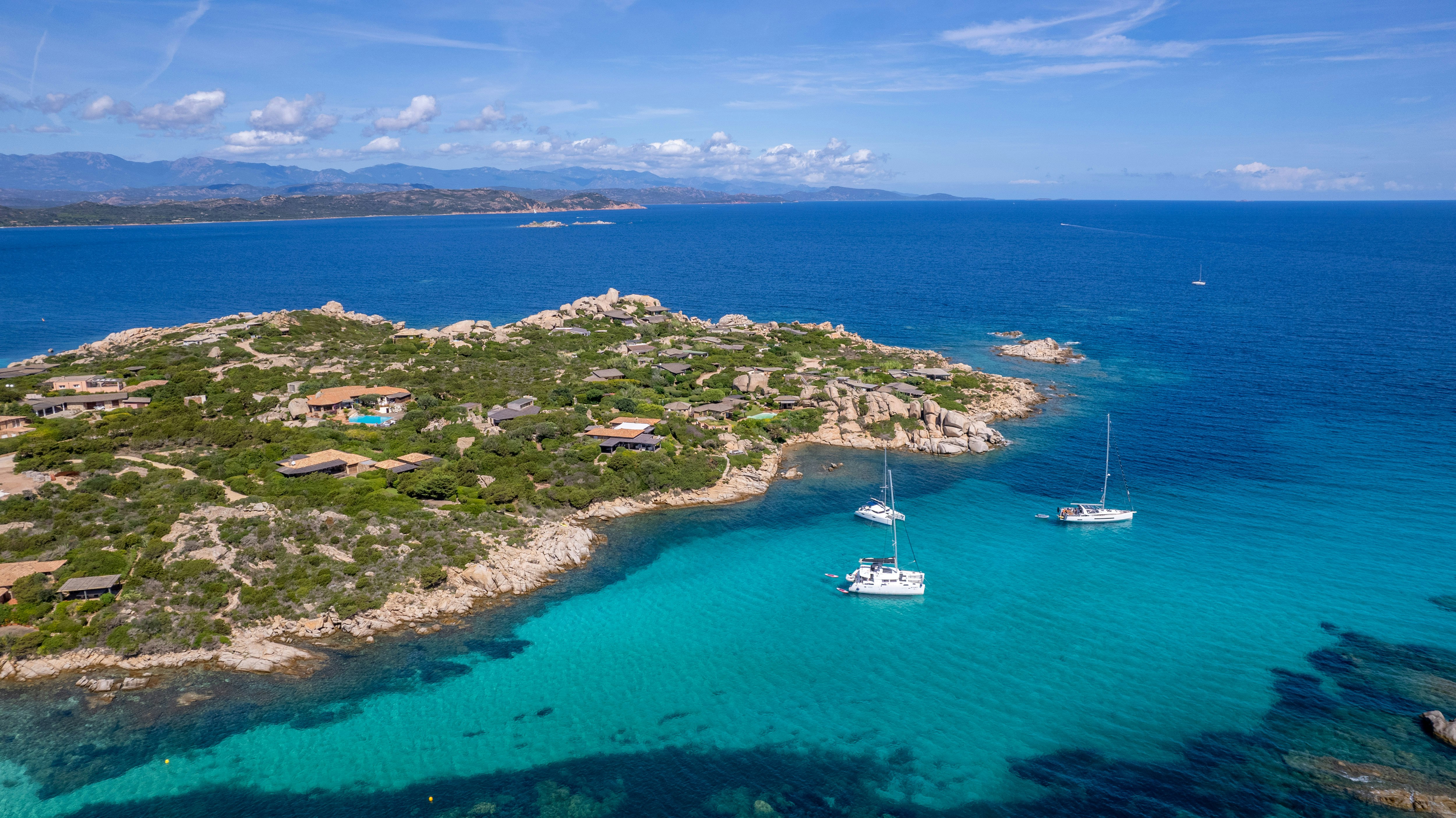 Cavallo Island - Aerial
