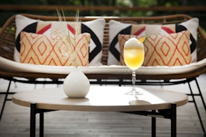 Summer Cocktail At The Terrace