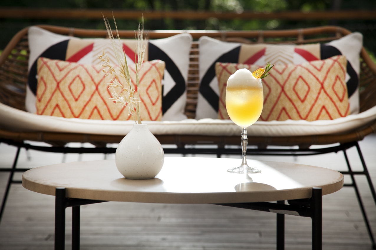 Summer Cocktail At The Terrace