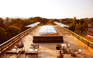 Sunset On The Rooftop