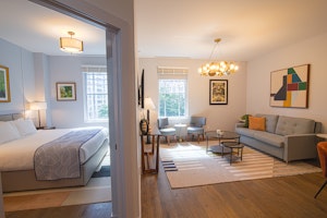 Parlor Suite - Bedroom & Living Area