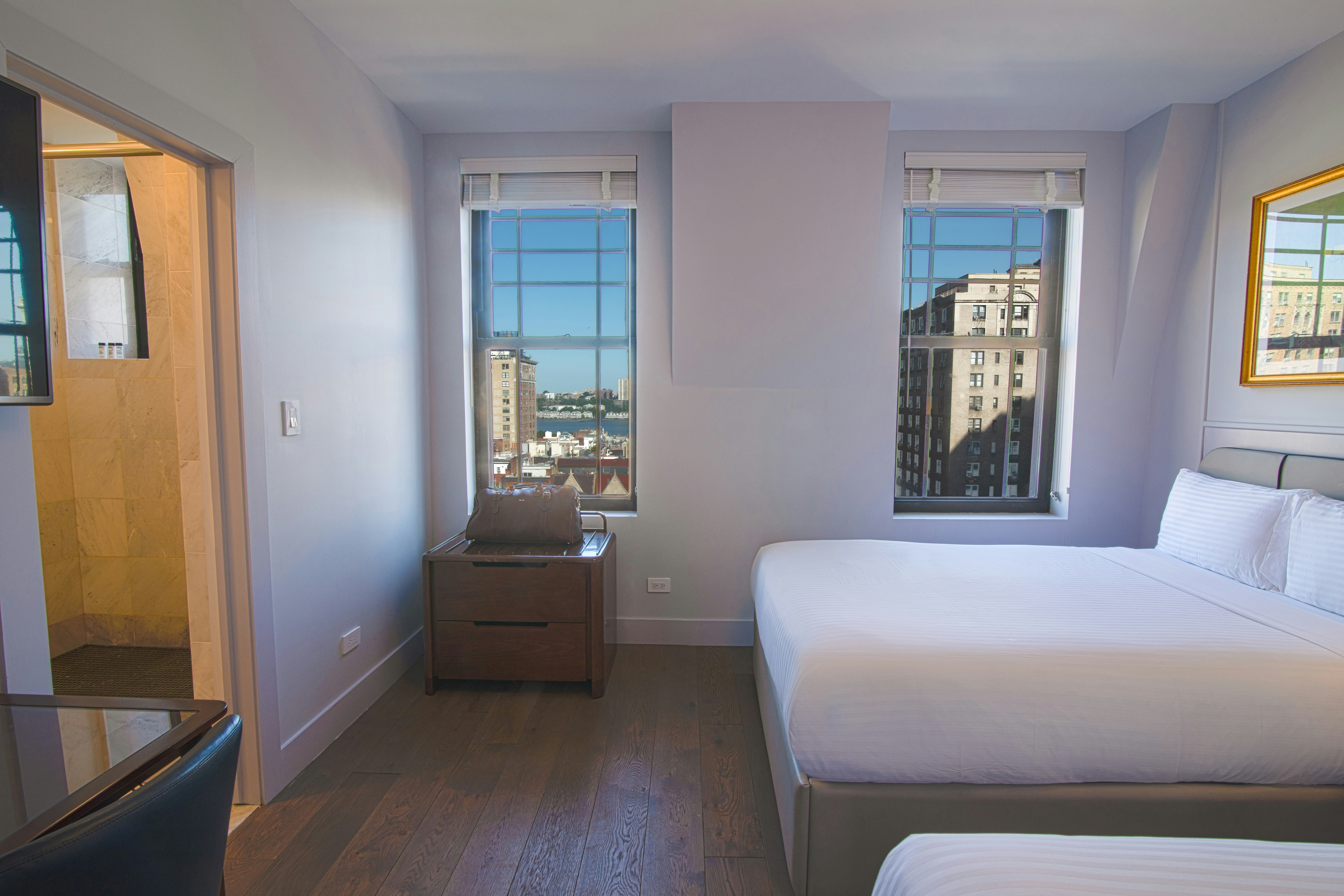 Connecting Hudson Loft Rooms - Bedroom