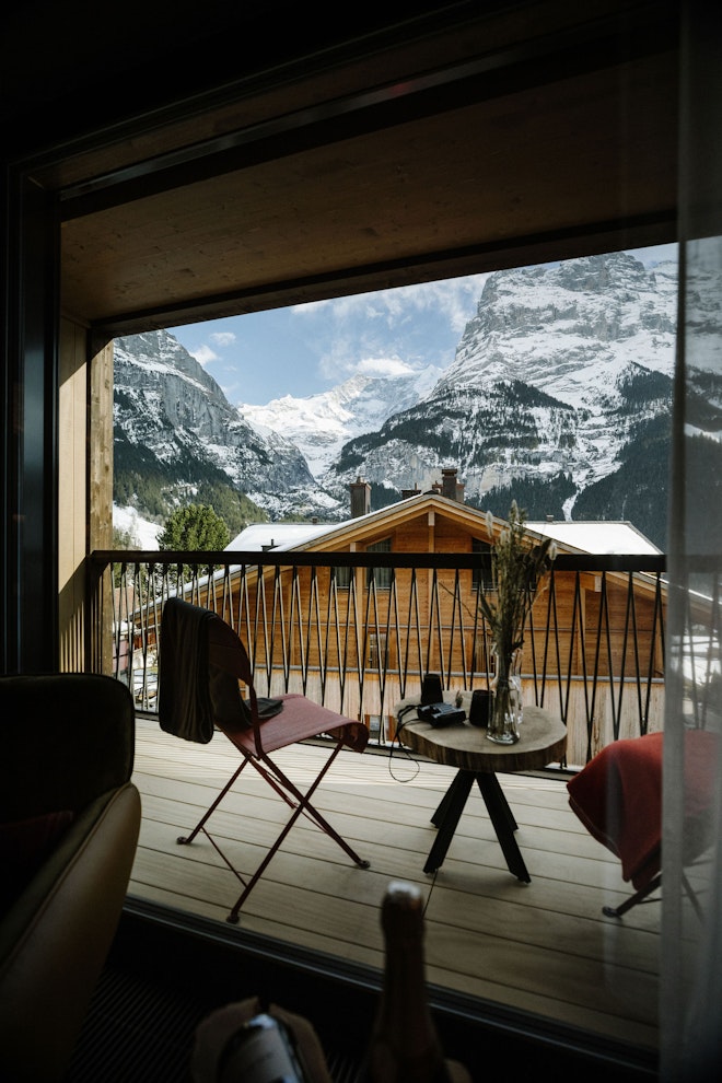 Luxury Eiger View Room - Balcony