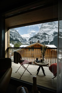 Eiger View Deluxe King Room - Balcony