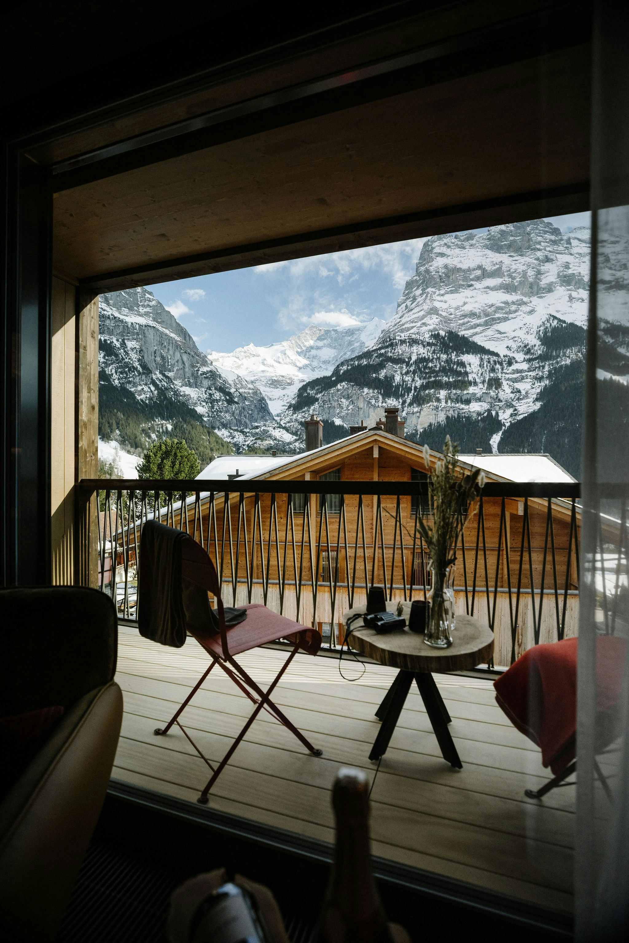 Luxury Eiger View Room - Balcony
