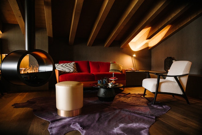Rooftop Deluxe Suite - Living Area