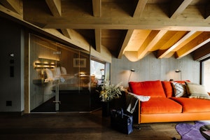 Eiger View Spa Junior Suite - Living Area