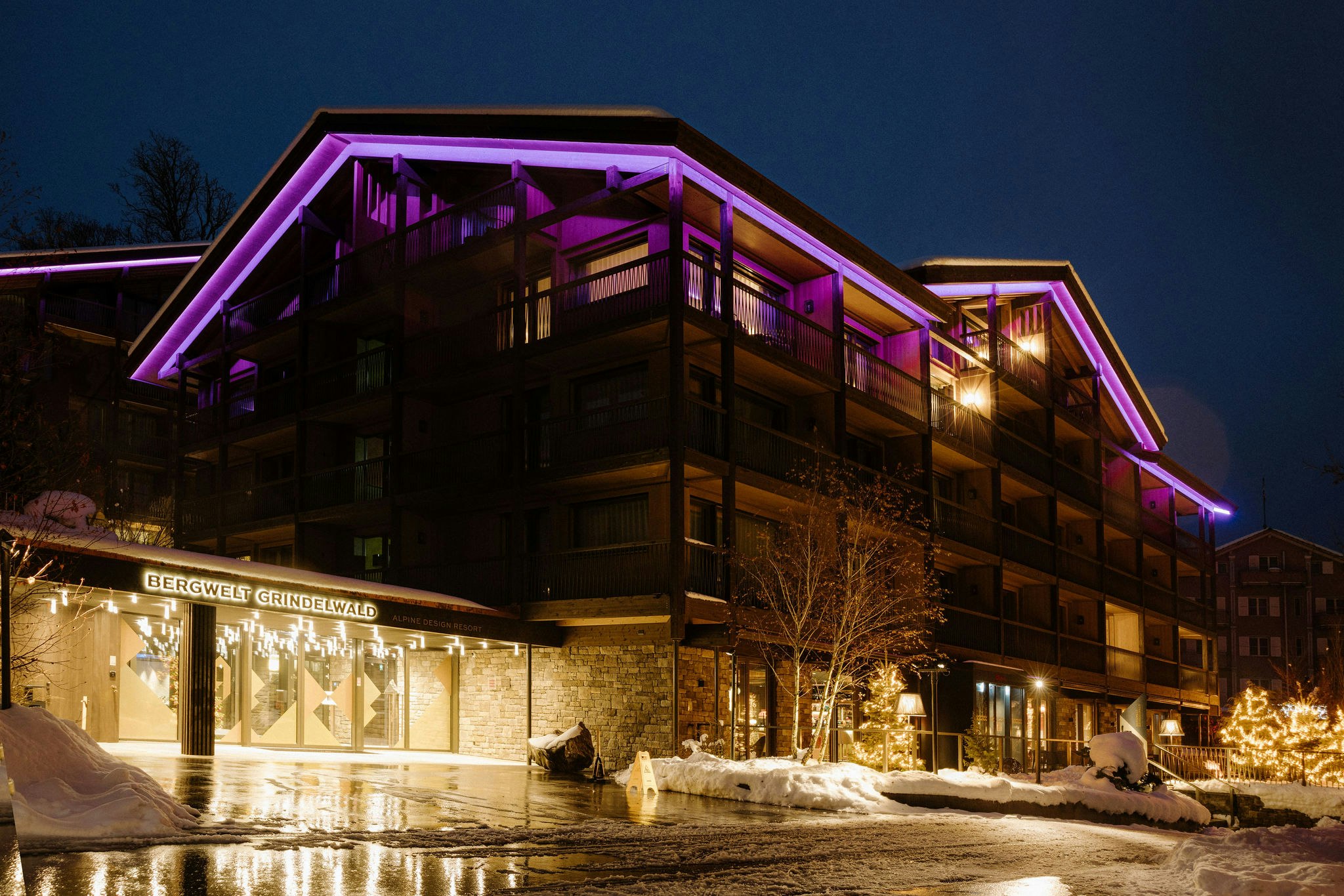Bergwelt Grindelwald Winter Exterior