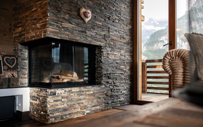 Wald Residence Fireplace