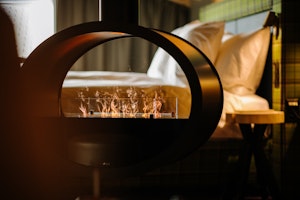 Bergwelt Junior Suite - Fireplace