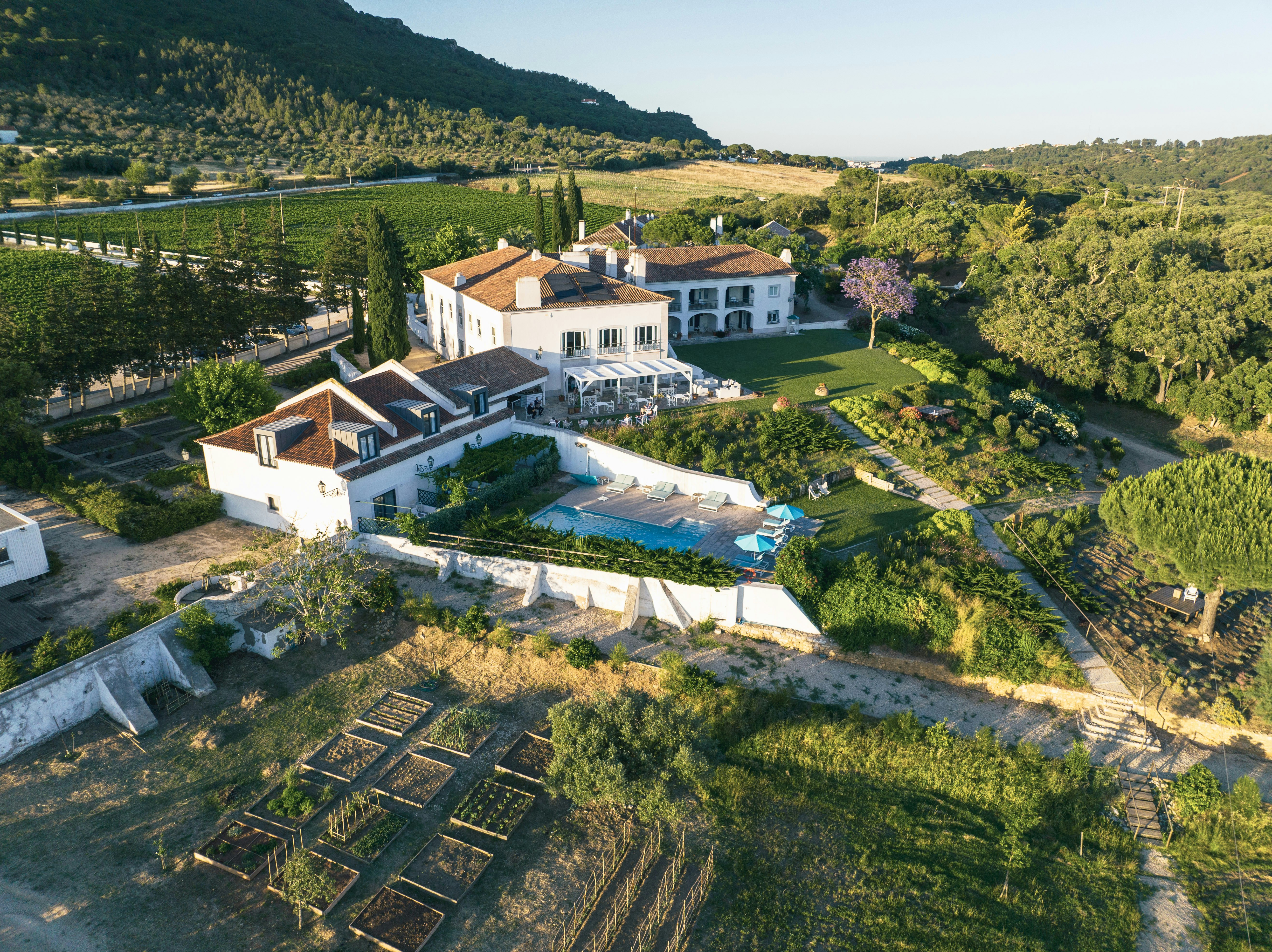 Hotel Casa Palmela Aerial View