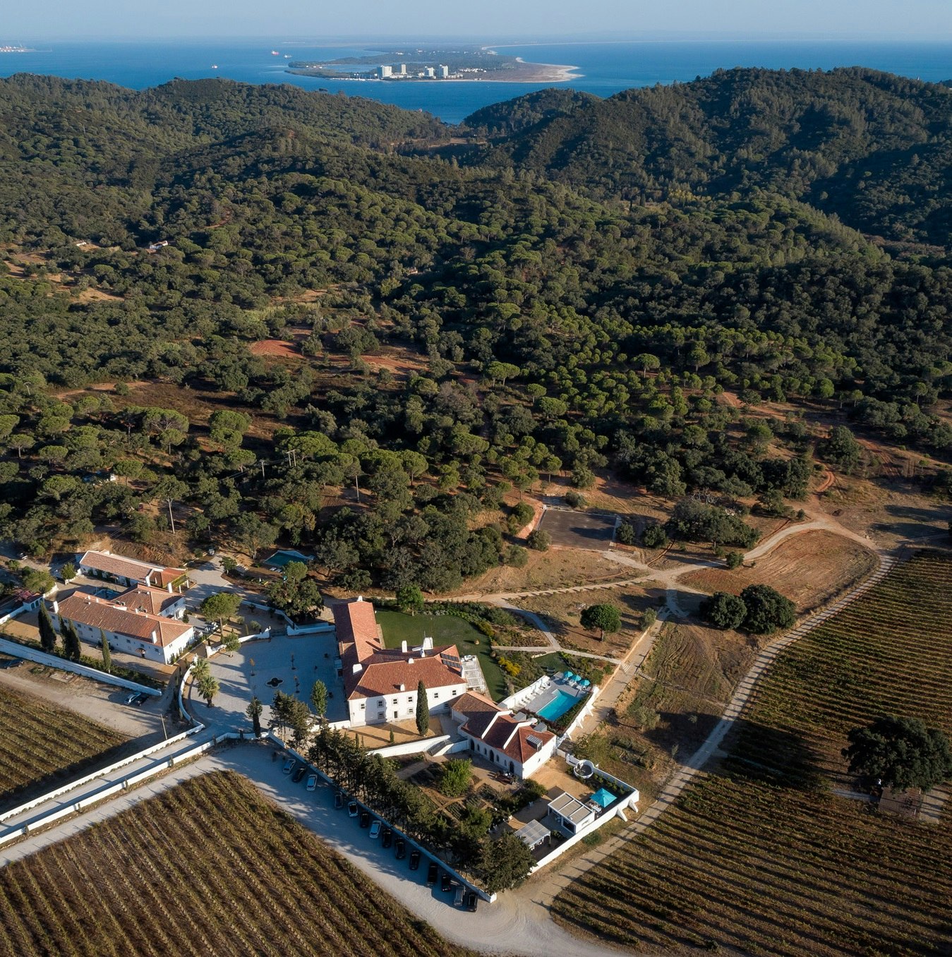Hotel Casa Palmela Aerial View