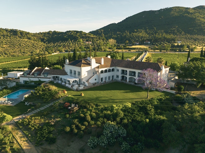 Hotel Casa Palmela Aerial View