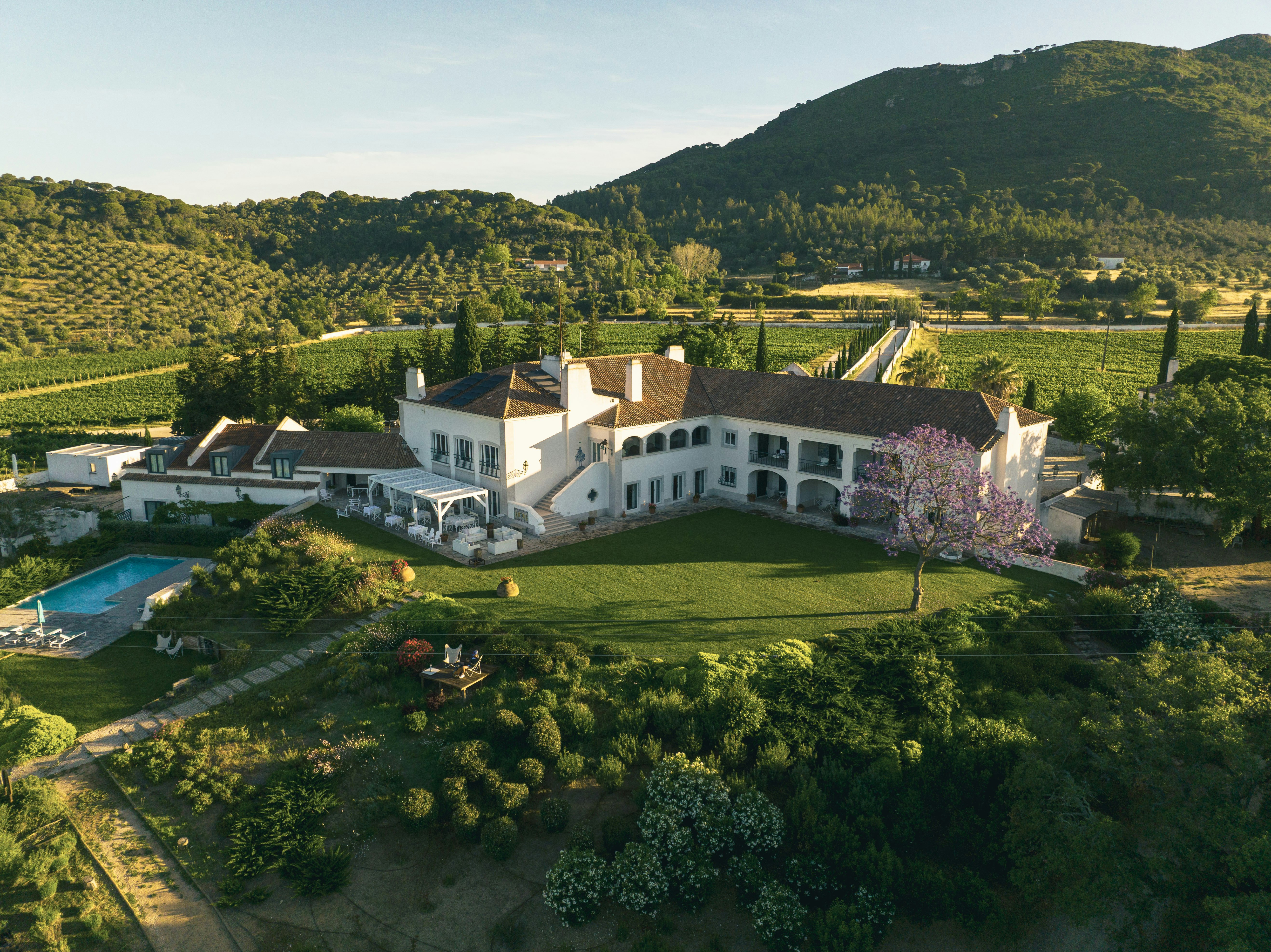 Hotel Casa Palmela Aerial View