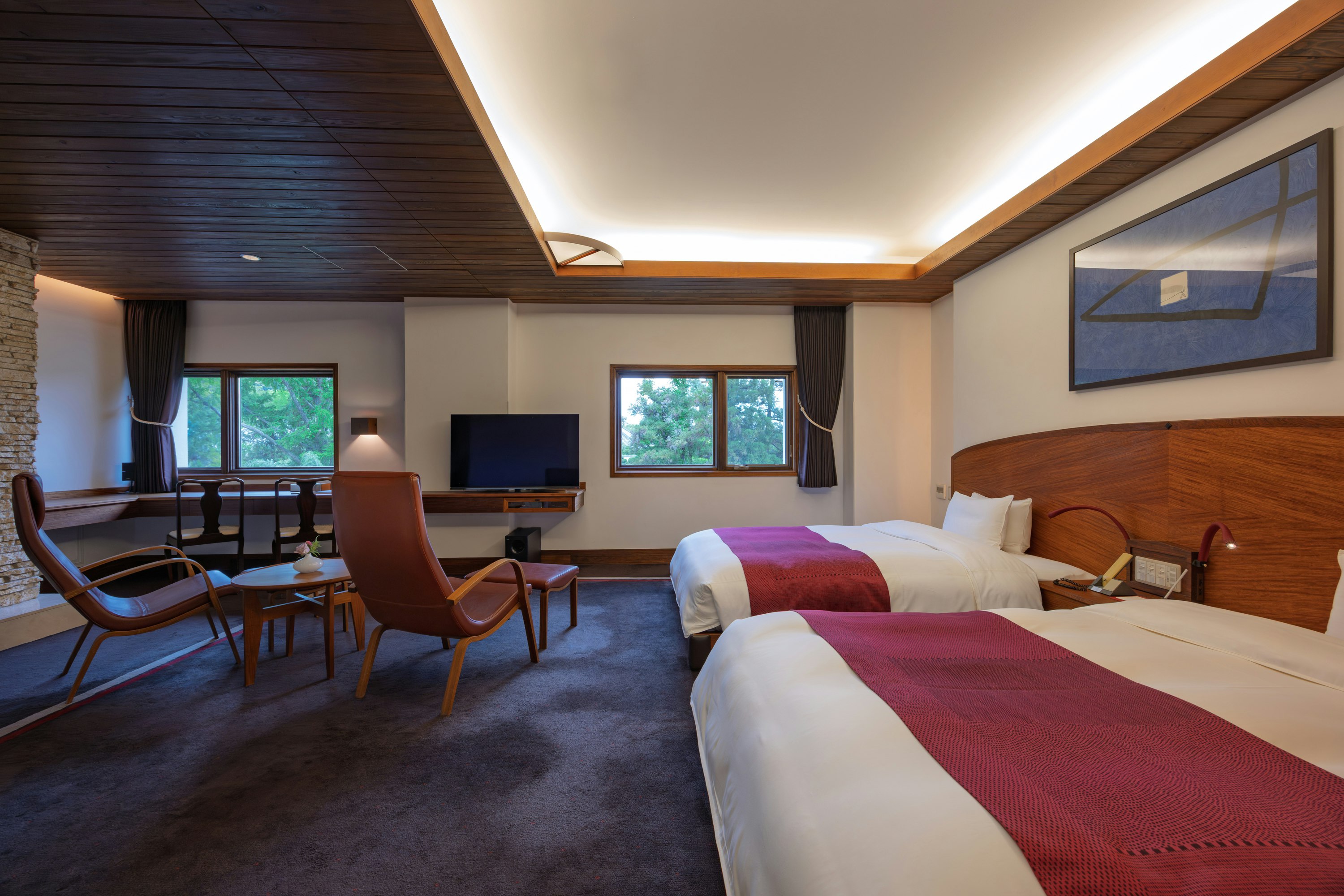 Cypress View Twin Room - Bedroom