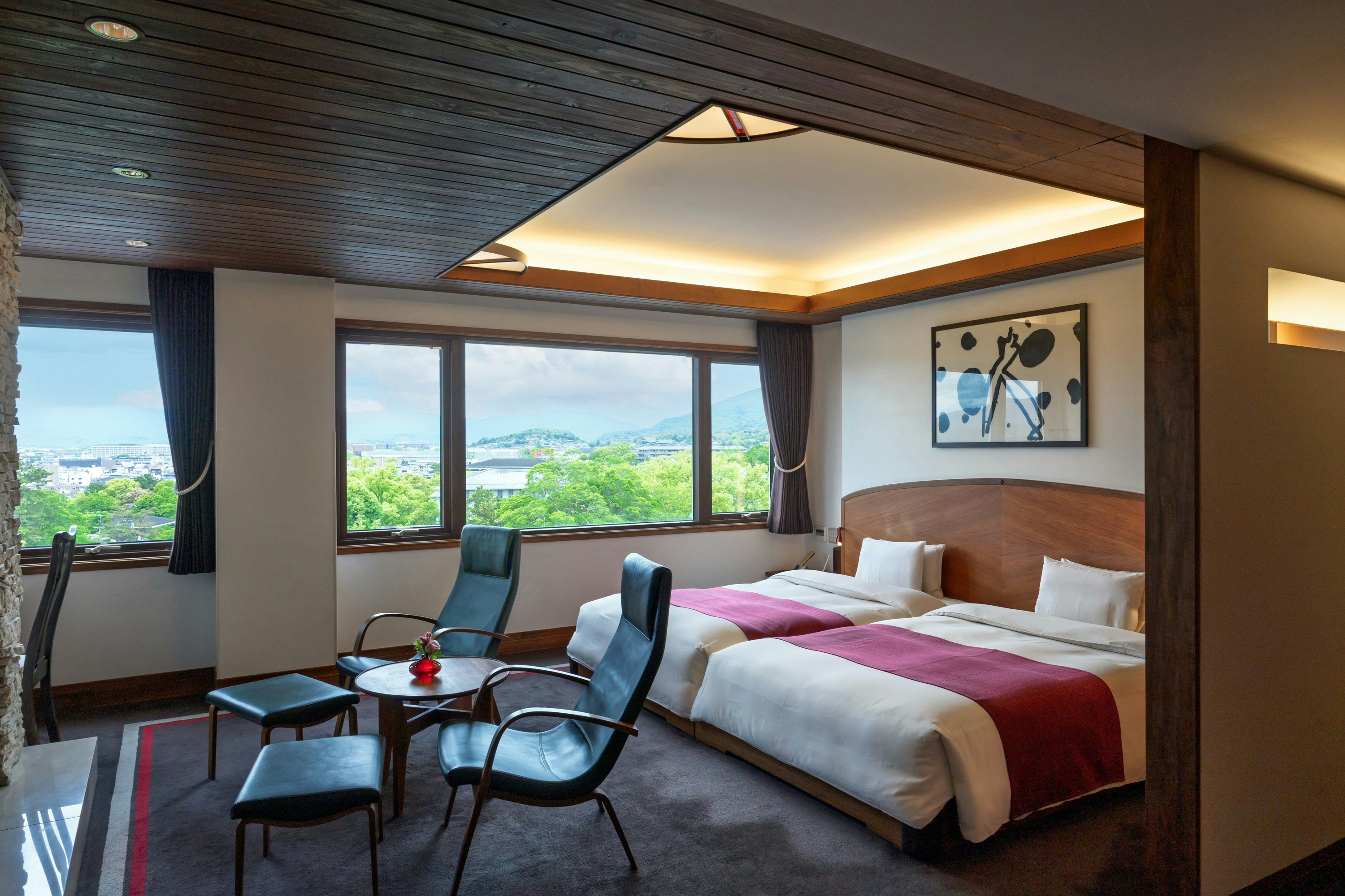 Panorama Park View Twin Room - Bedroom