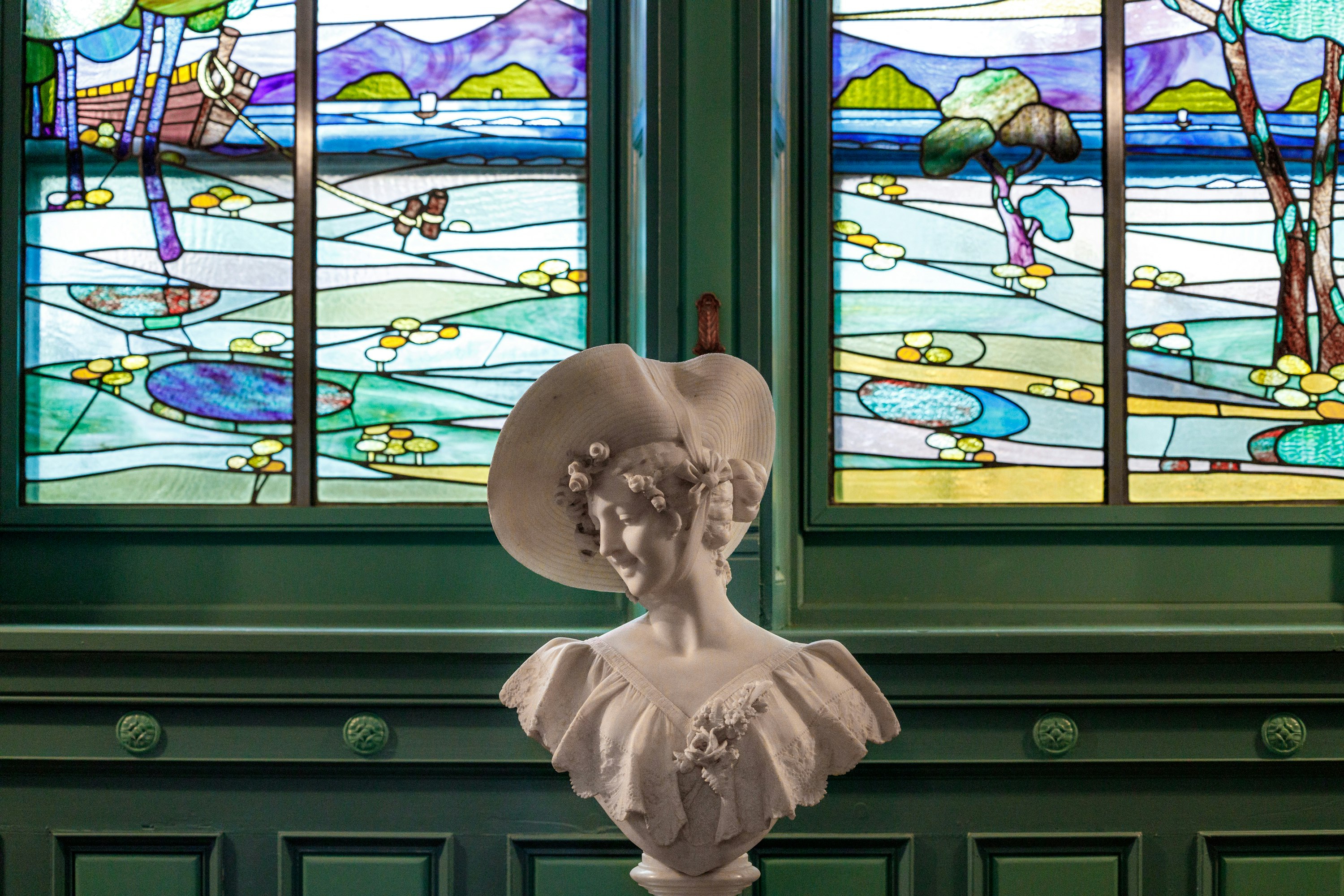 Stained Glass Interior Detail