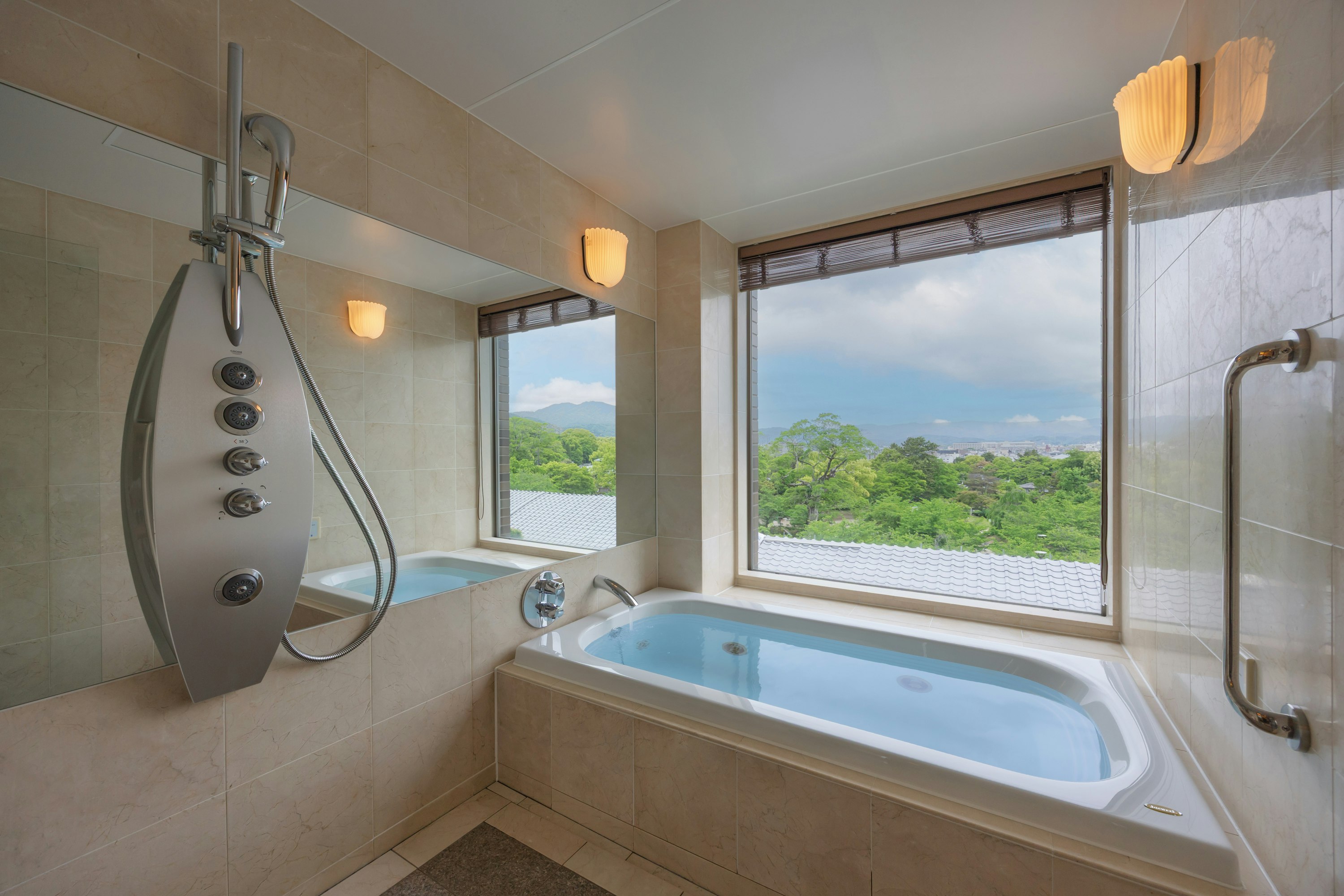 Zip Beds Twin Park View - Bathroom