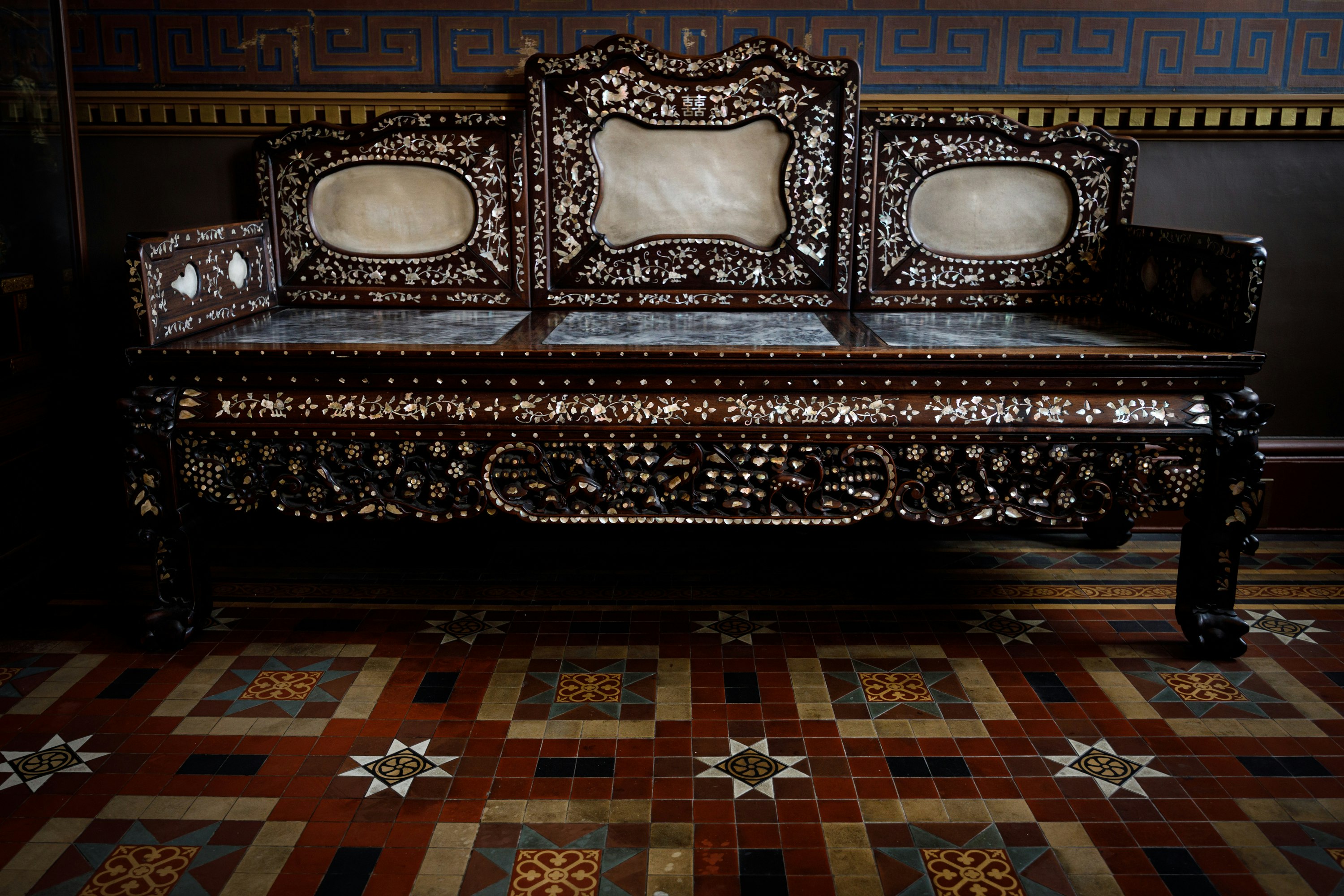 Furniture With Mother Of Pearl Inlay