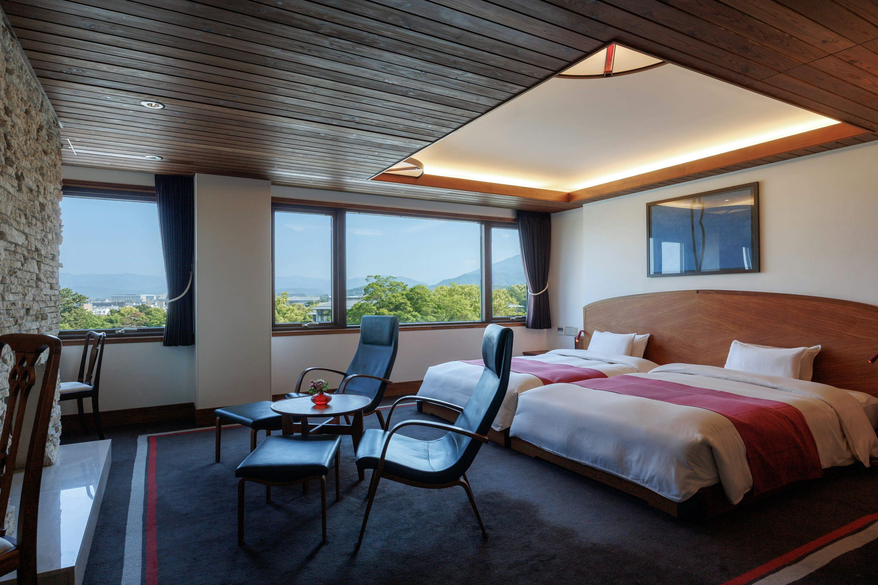 Zip Beds Twin Park View - Bedroom