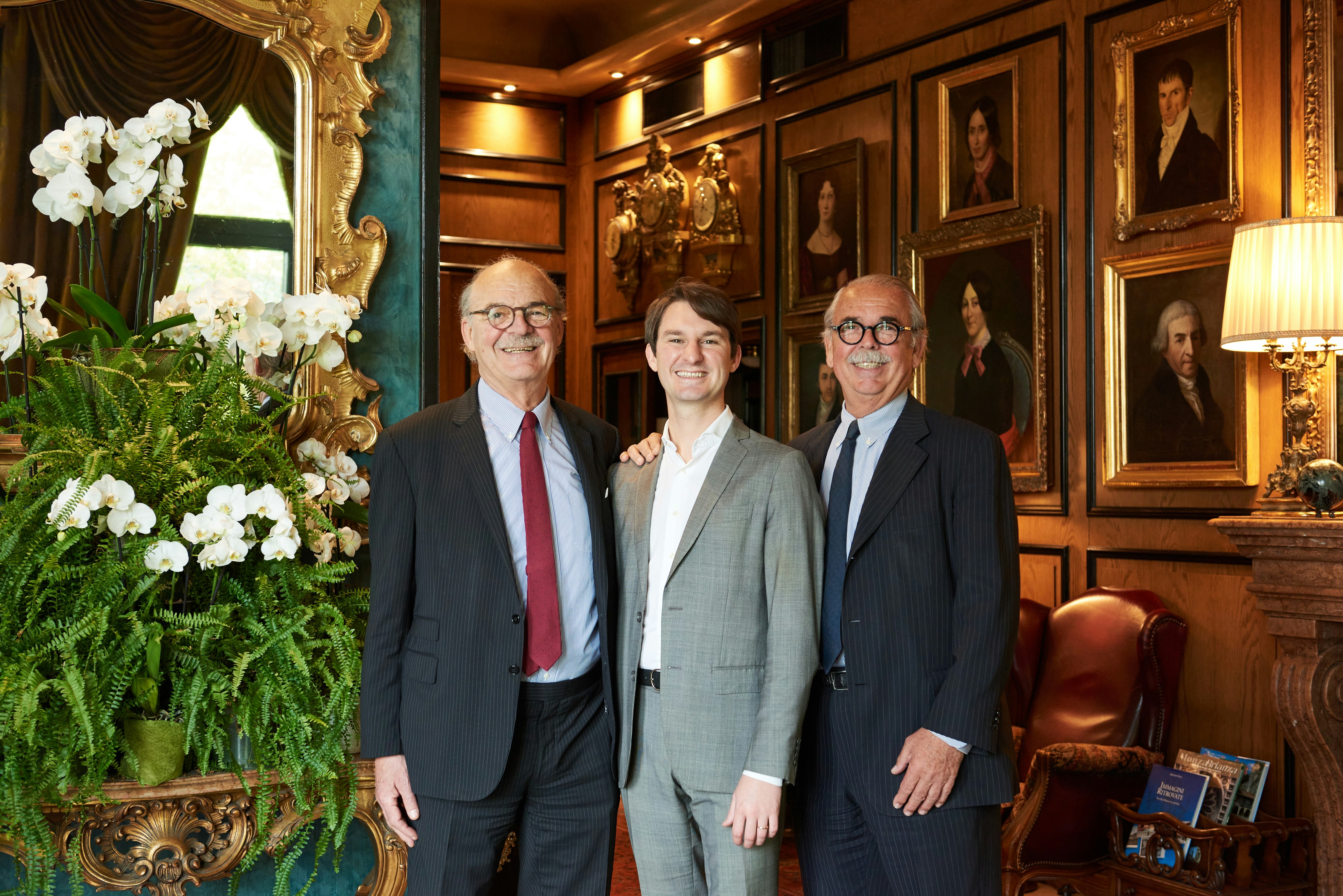 Nardi family: Luigi, Francesco and Arcangelo Nardi