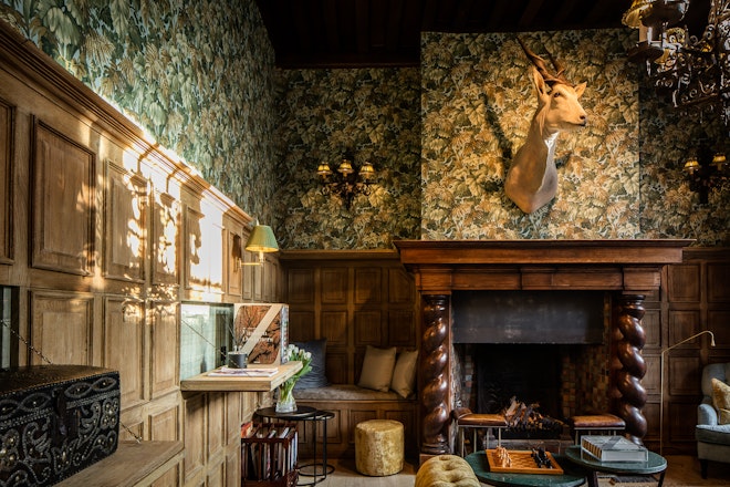The Salon Fireplace
