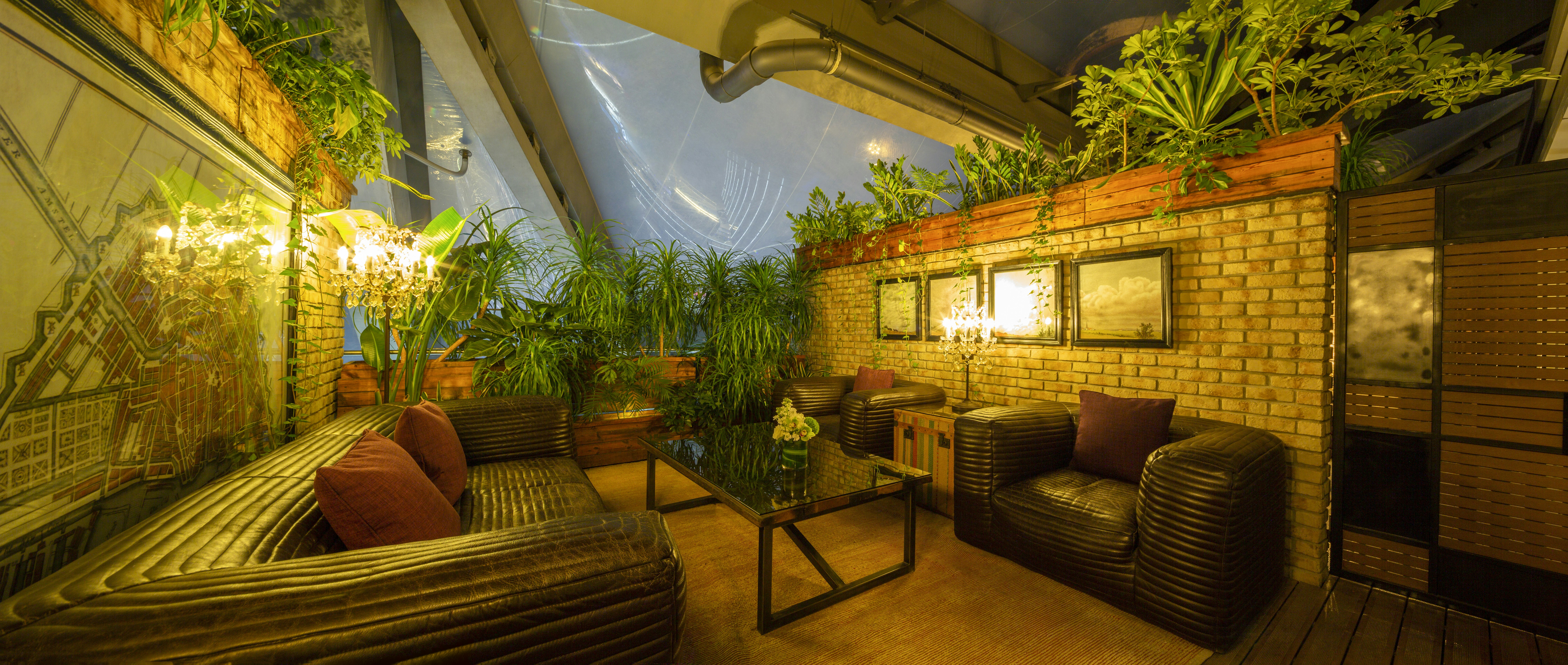 Grand Deluxe Twin Beds Room With Terrace Terrace Night