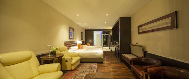 Grand Deluxe Twin Beds Room With Terrace Bedroom