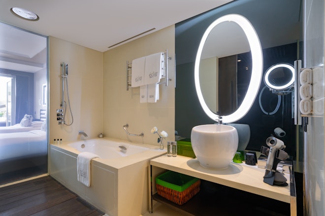Deluxe Twin Beds Room with Terrace - Bathroom