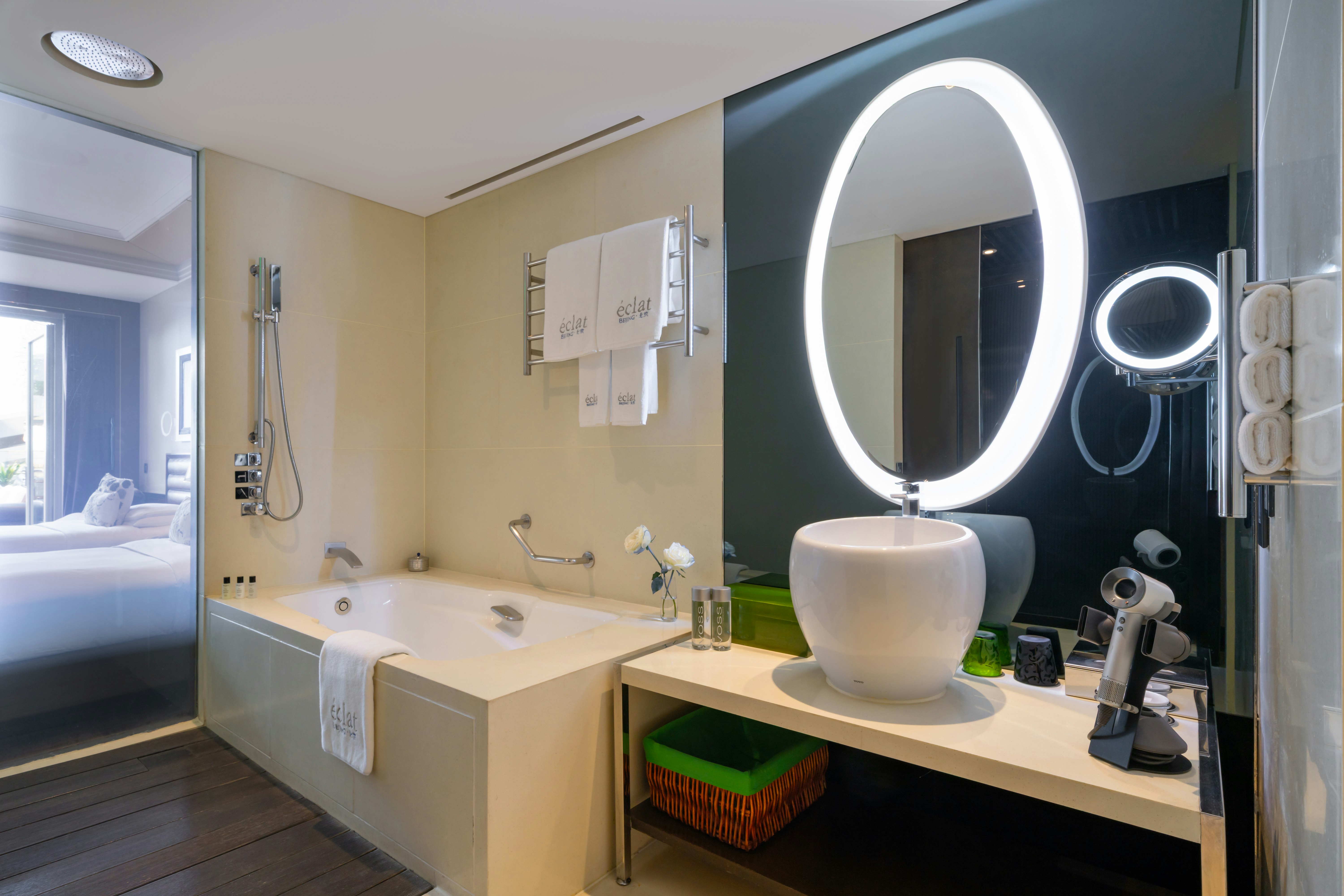 Deluxe Twin Beds Room with Terrace - Bathroom