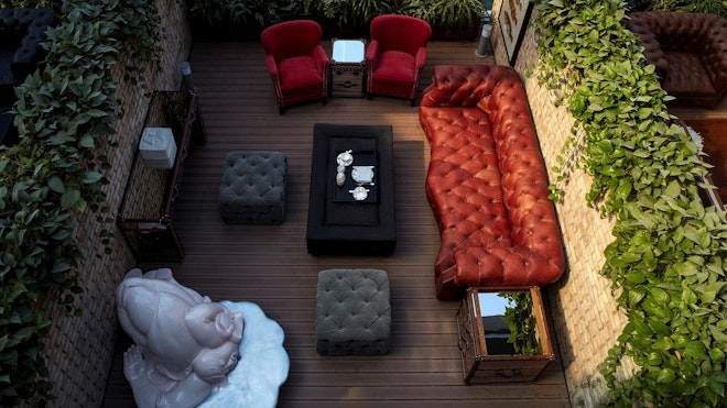 Deluxe King Bed Room With Terrace - Terrace