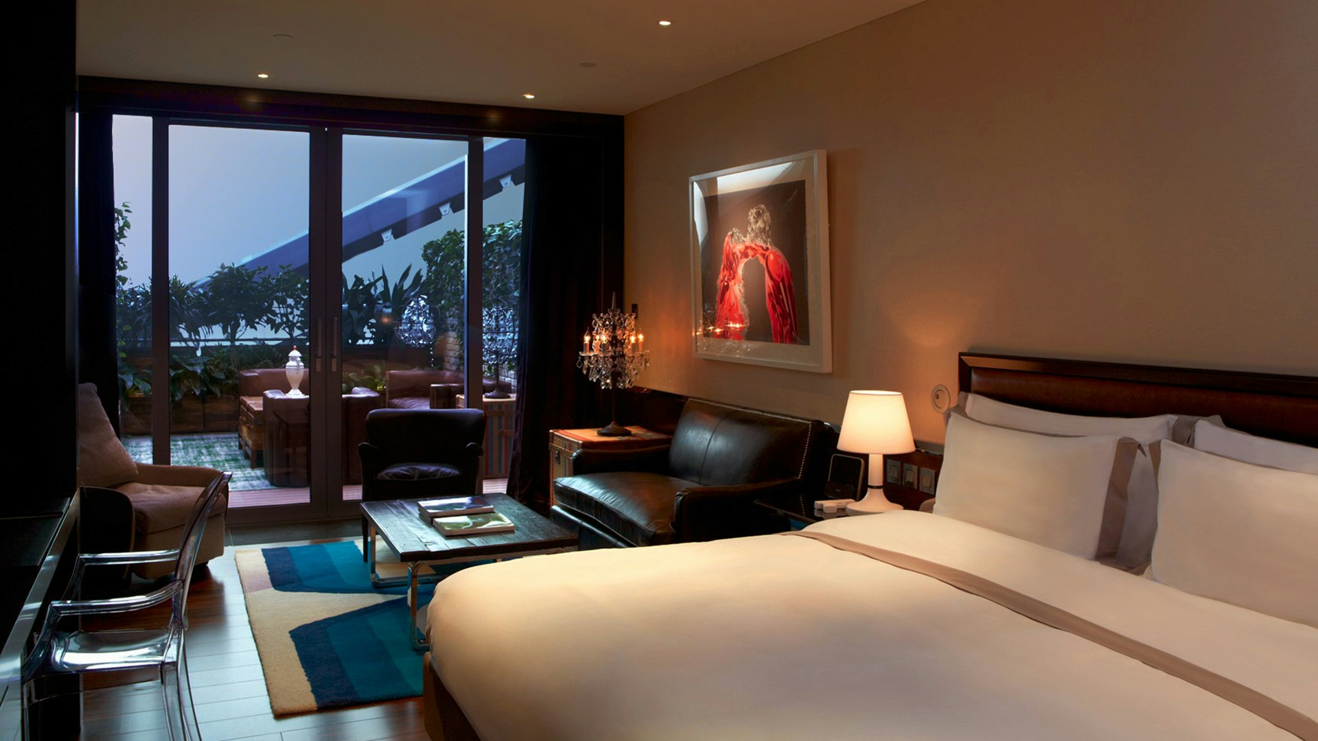 Grand Deluxe King Bed Room With Terrace - Bedroom