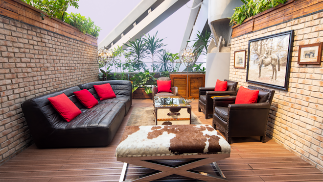 Grand Deluxe Twin Beds Room with Terrace - Terrace