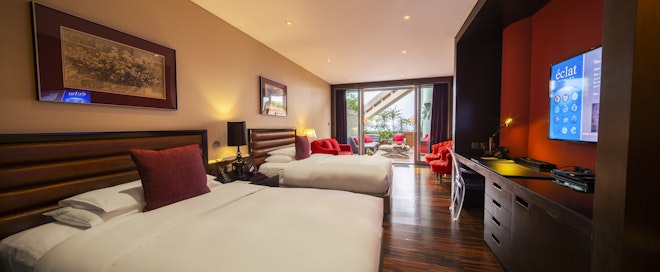 Grand Deluxe Twin Beds Room With Terrace Bedroom