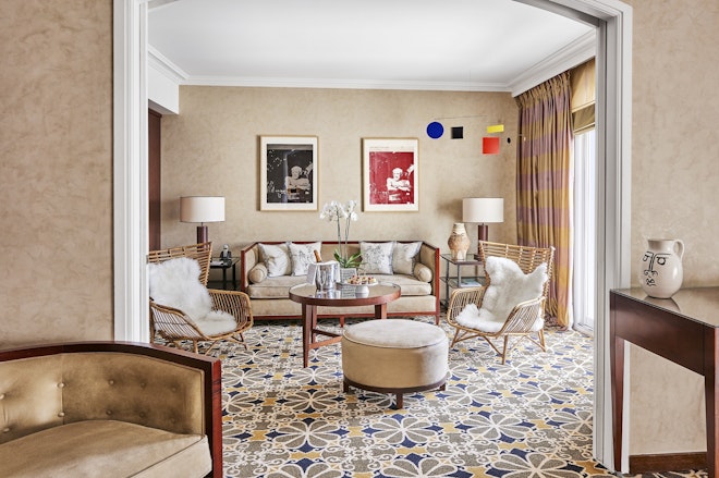 Suite Deluxe Sea - Living Area