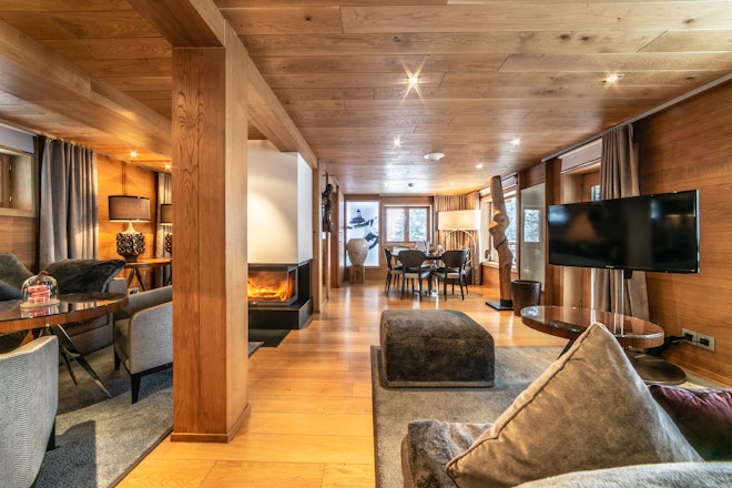 CHALET TIMELESS - Living Area