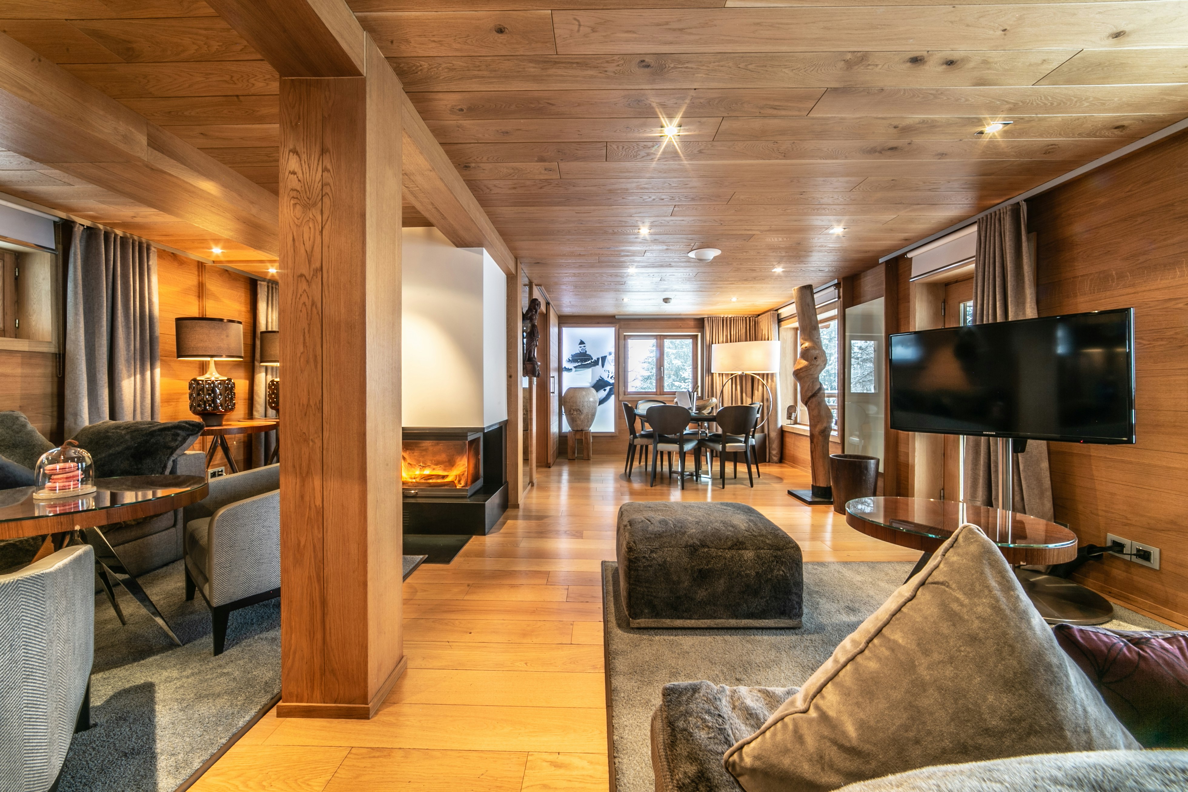 CHALET TIMELESS - Living Area
