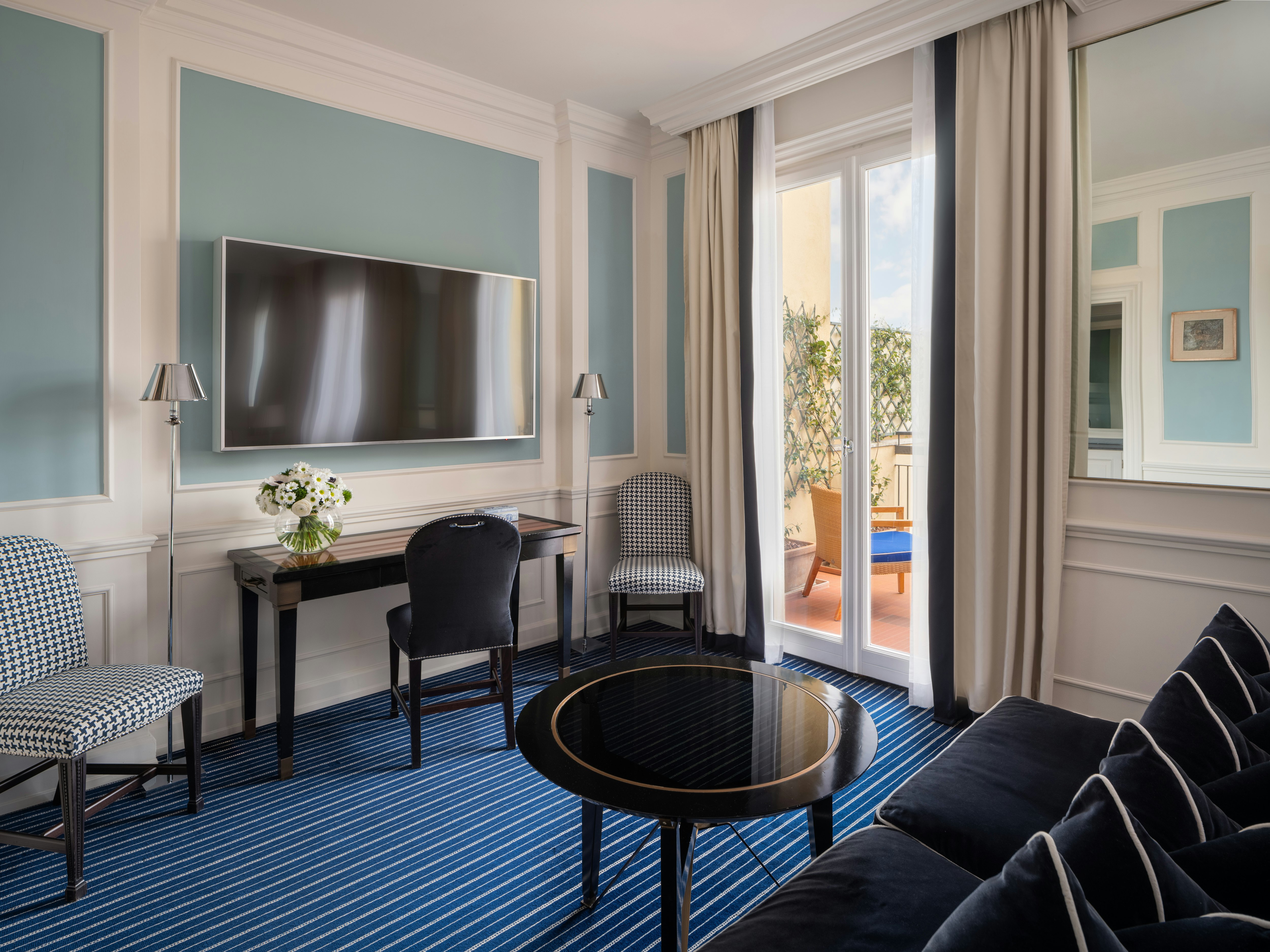 Executive Double Terrace - Living Area